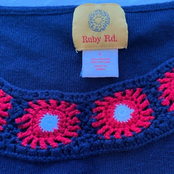 L Ruby Rd sweater - Picture 7 of 11